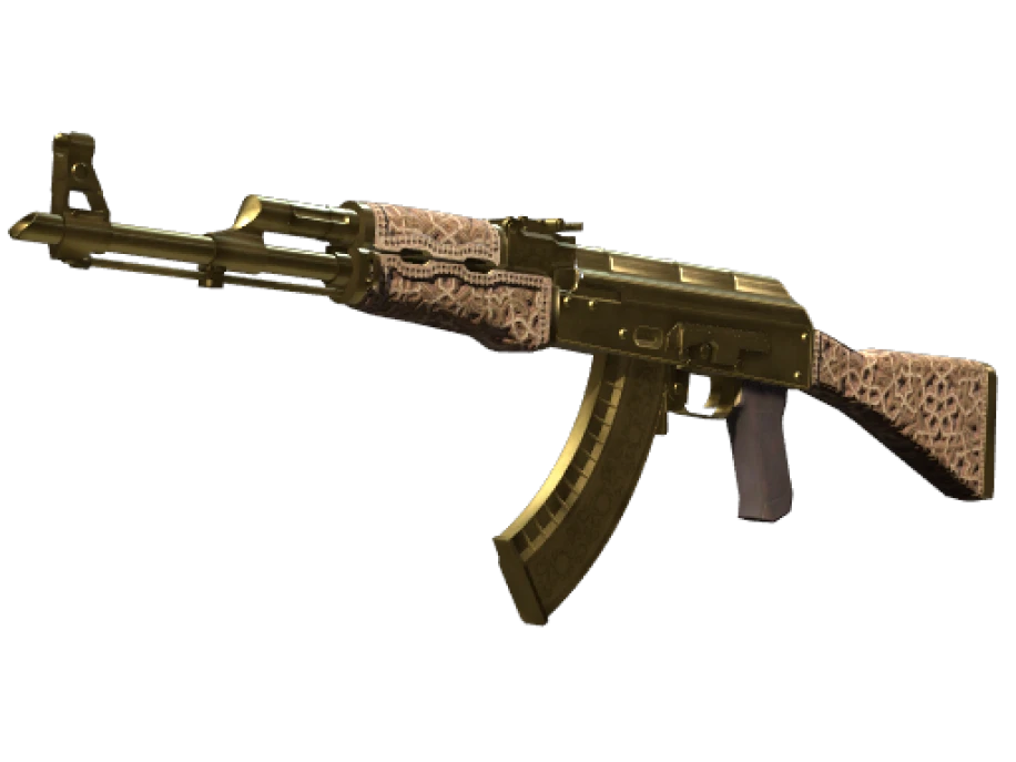 AK-47 | Gold Arabesque (Minimal Wear)