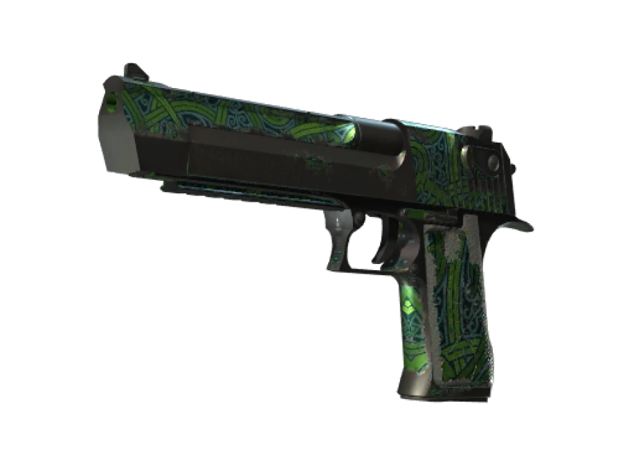 Desert Eagle | Emerald Jörmungandr (Battle-Scarred)