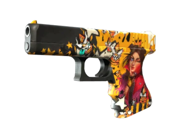 Glock-18 | Bullet Queen (Minimal Wear)