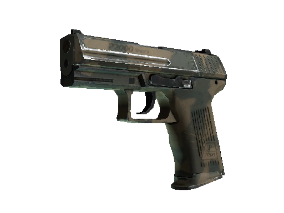P2000 | Grassland Leaves (Well-Worn)