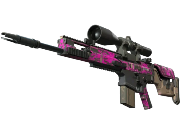 SCAR-20 | Splash Jam (Well-Worn)