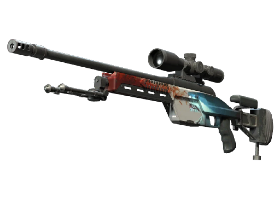 SSG 08 | Blood in the Water (Minimal Wear)