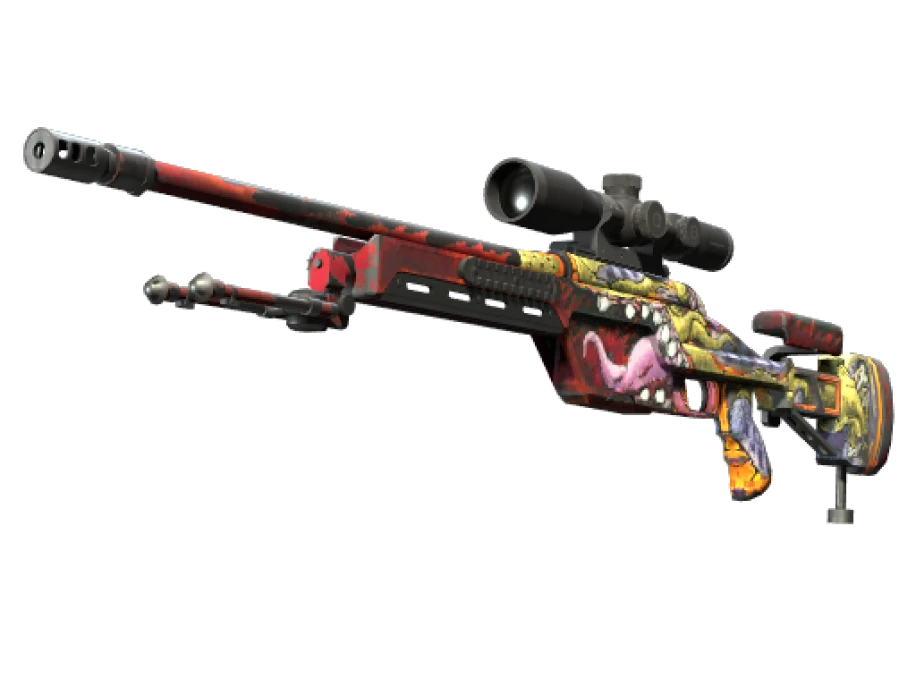 SSG 08 | Bloodshot (Well-Worn)