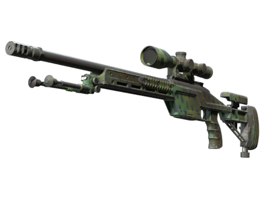 SSG 08 | Jungle Dashed (Well-Worn)