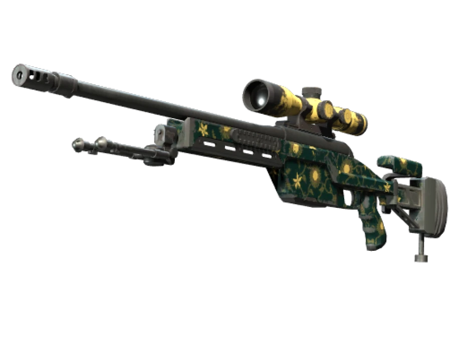 SSG 08 | Sea Calico (Well-Worn)