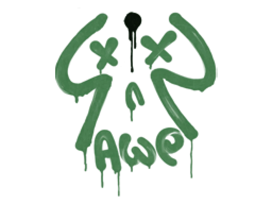 Sealed Graffiti | Recoil AWP (Jungle Green)