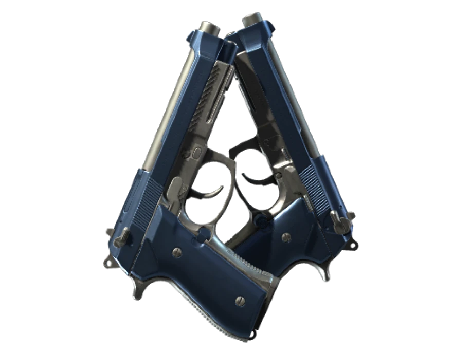 Souvenir Dual Berettas | Anodized Navy (Factory New)