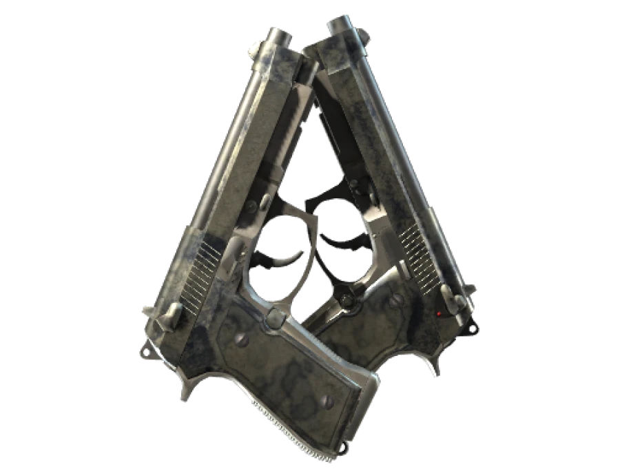 Souvenir Dual Berettas | Stained (Battle-Scarred)