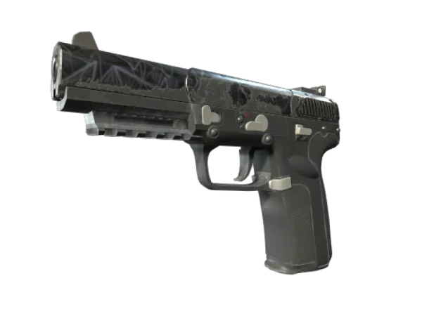 Souvenir Five-SeveN | Silver Quartz (Well-Worn)