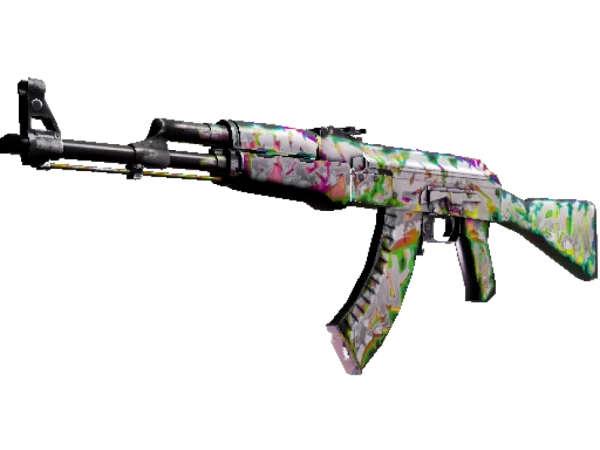 StatTrak™ AK-47 | Head Shot (Well-Worn)