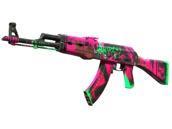 StatTrak™ AK-47 | Neon Revolution (Minimal Wear)