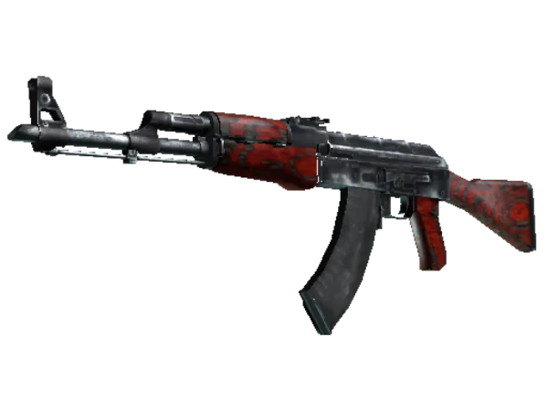 StatTrak™ AK-47 | Red Laminate (Battle-Scarred)