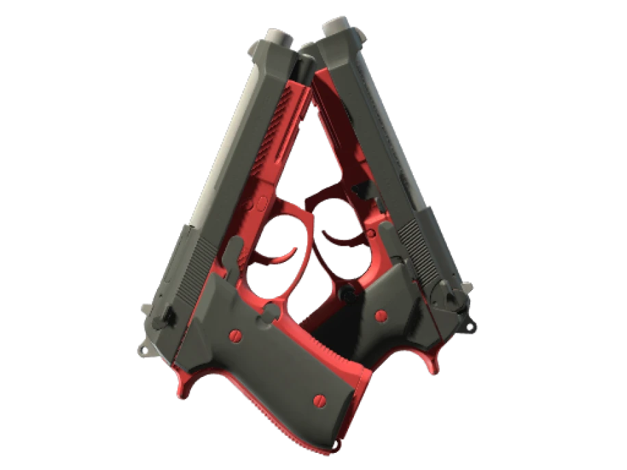 StatTrak™ Dual Berettas | Panther (Minimal Wear)