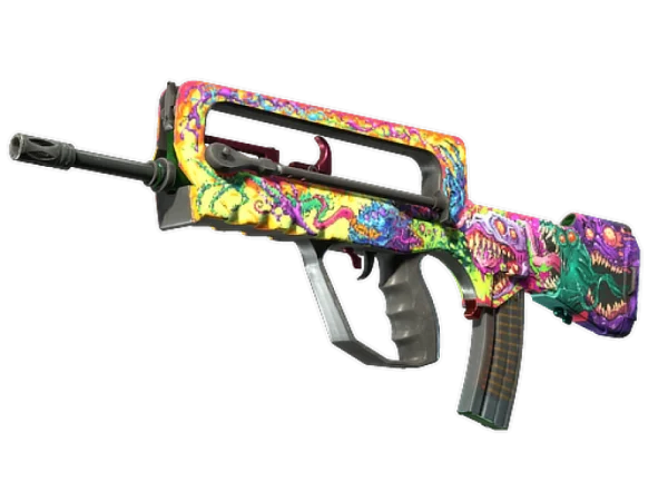 StatTrak™ FAMAS | Bad Trip (Well-Worn)