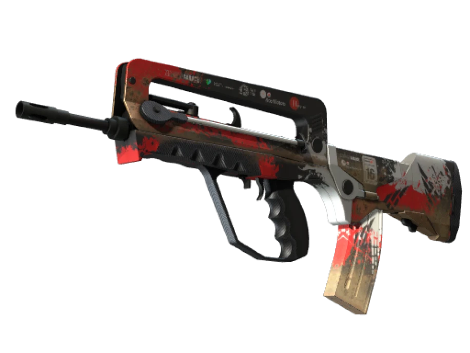StatTrak™ FAMAS | Roll Cage (Factory New)