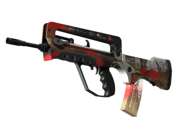 StatTrak™ FAMAS | Roll Cage (Minimal Wear)