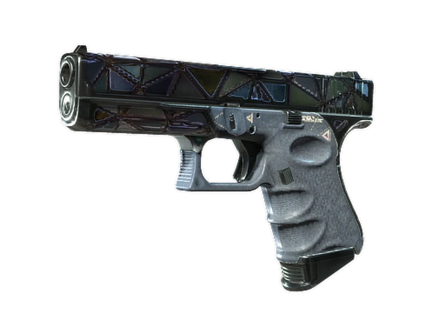 StatTrak™ Glock-18 | Mirror Mosaic (Well-Worn)