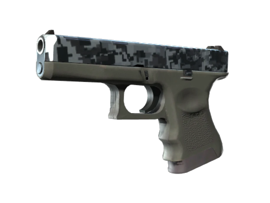 StatTrak™ Glock-18 | Steel Disruption (Minimal Wear)