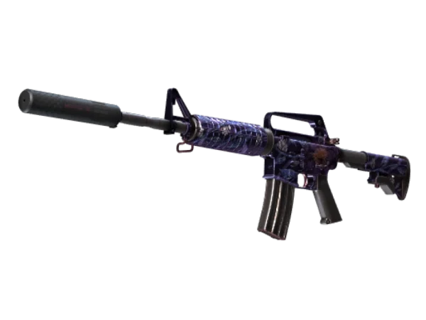 StatTrak™ M4A1-S | Black Lotus (Well-Worn)