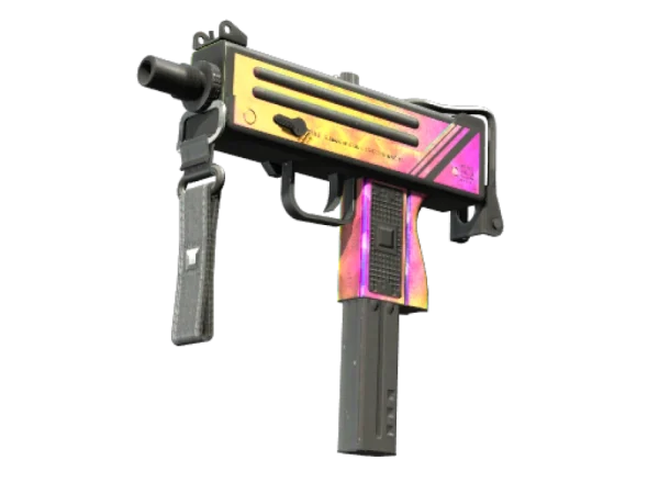 StatTrak™ MAC-10 | Disco Tech (Well-Worn)