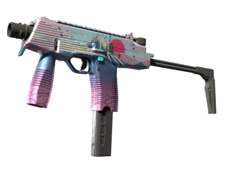 StatTrak™ MP9 | Mount Fuji (Minimal Wear)