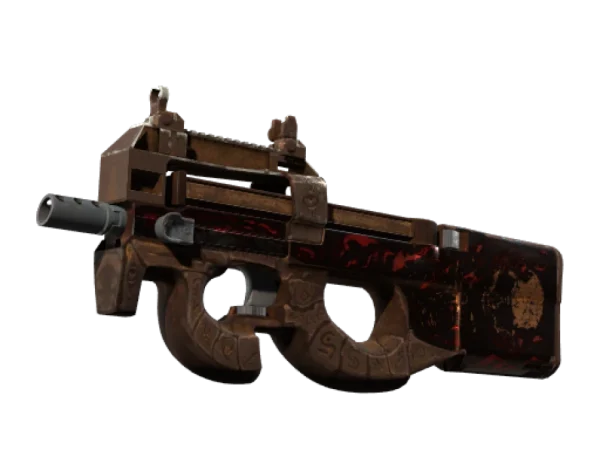 StatTrak™ P90 | Shallow Grave (Battle-Scarred)