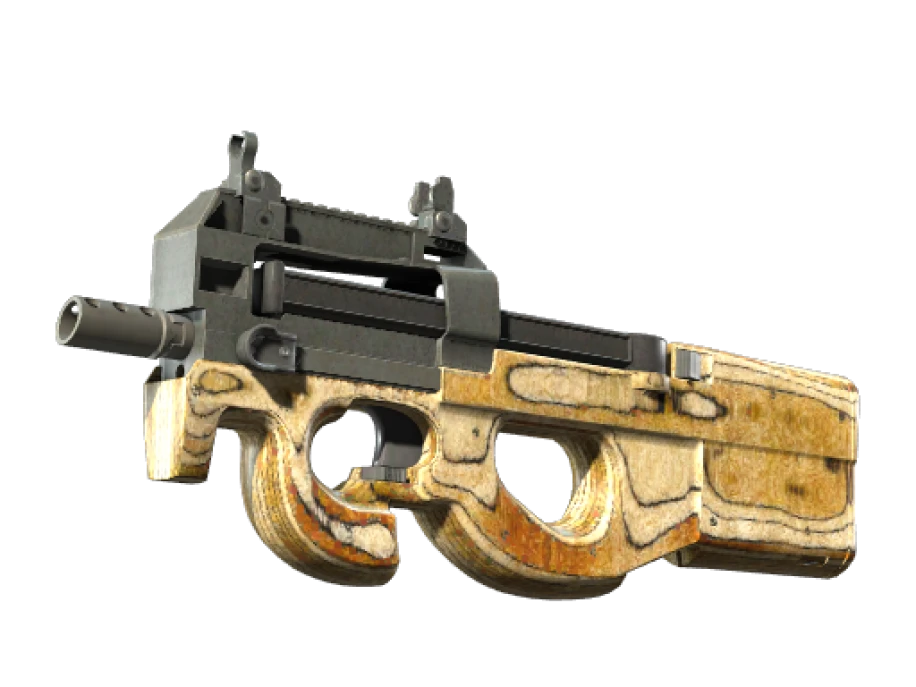 StatTrak™ P90 | Shapewood (Well-Worn)