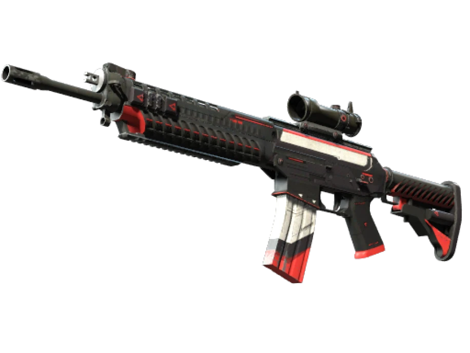 StatTrak™ SG 553 | Cyrex (Well-Worn)