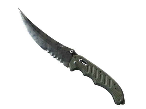 ★ Flip Knife | Stained (Well-Worn)