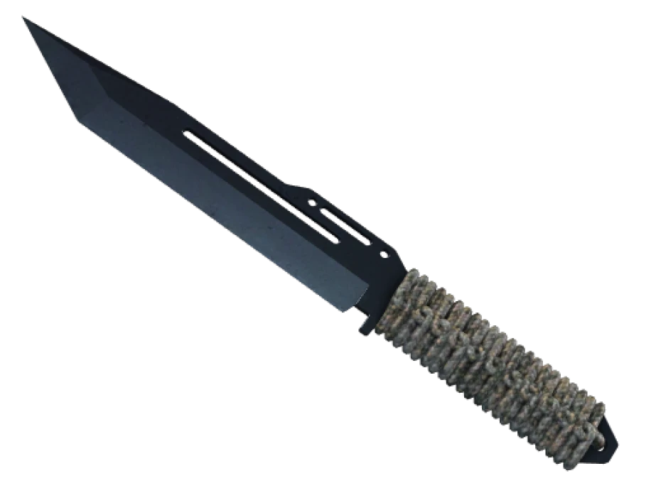 ★ Paracord Knife | Blue Steel (Well-Worn)