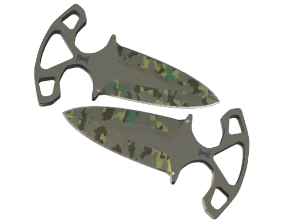 ★ Shadow Daggers | Boreal Forest (Well-Worn)
