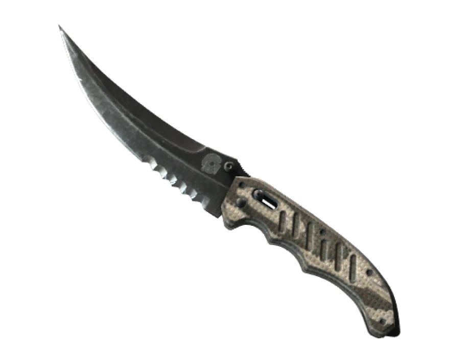 ★ StatTrak™ Flip Knife | Black Laminate (Factory New)