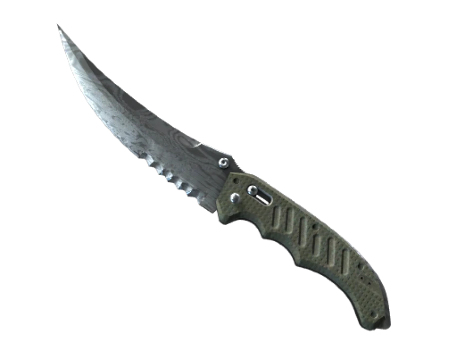 ★ StatTrak™ Flip Knife | Damascus Steel (Factory New)