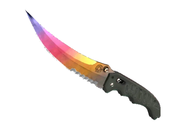 ★ StatTrak™ Flip Knife | Fade (Minimal Wear)