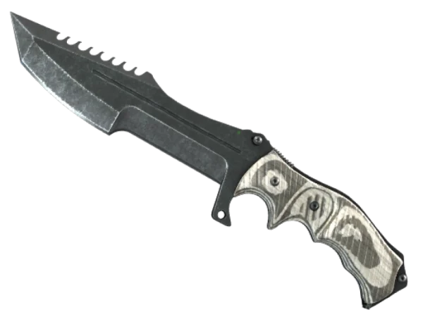 ★ StatTrak™ Huntsman Knife | Black Laminate (Minimal Wear)