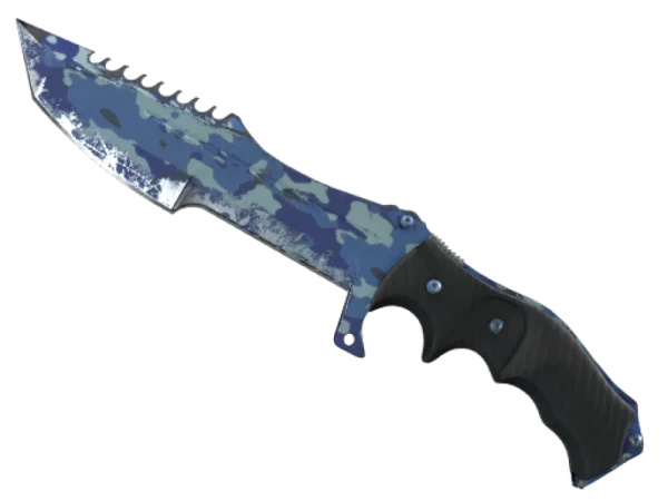 ★ StatTrak™ Huntsman Knife | Bright Water (Well-Worn)