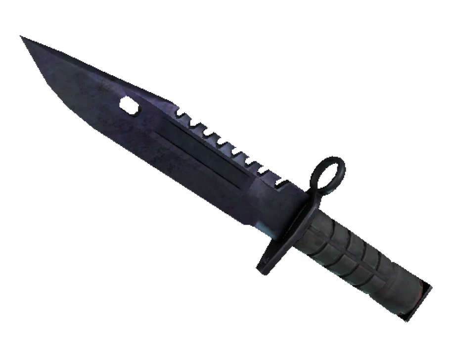 ★ StatTrak™ M9 Bayonet | Blue Steel (Well-Worn)