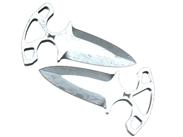 ★ StatTrak™ Shadow Daggers | Damascus Steel (Minimal Wear)