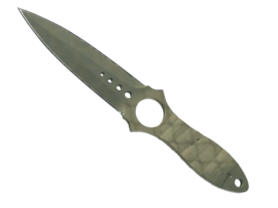 ★ StatTrak™ Skeleton Knife | Safari Mesh (Well-Worn)