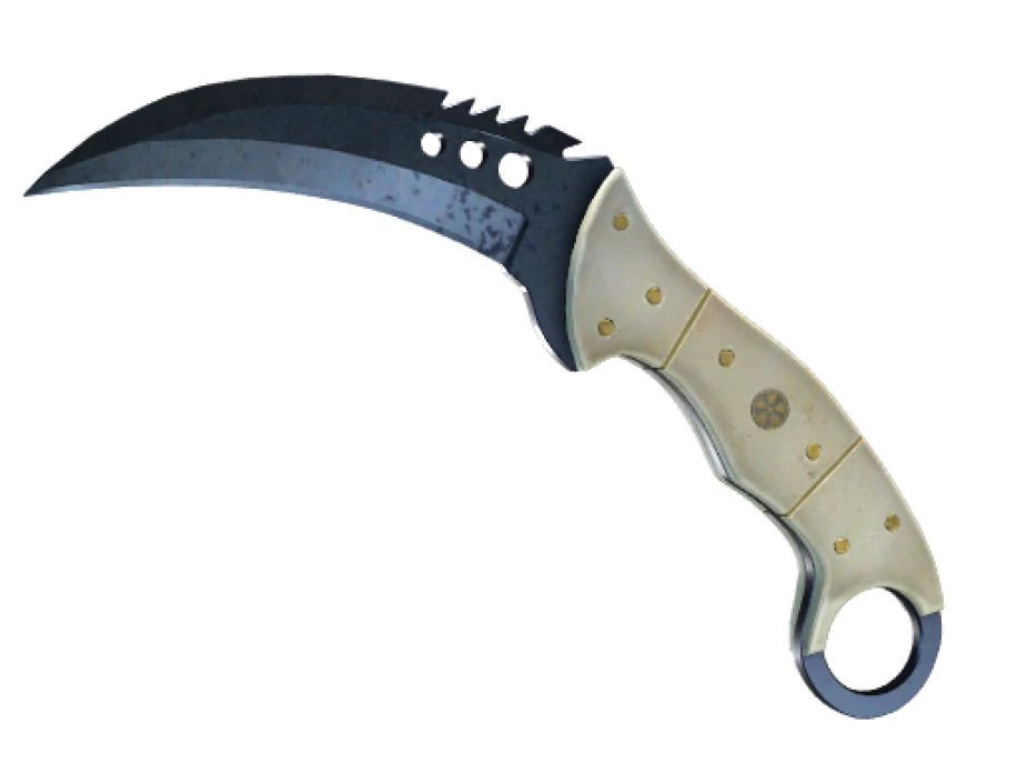 ★ StatTrak™ Talon Knife | Blue Steel (Battle-Scarred)