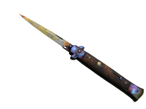 ★ Stiletto Knife | Case Hardened (Field-Tested)