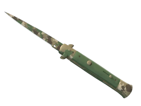 ★ Stiletto Knife | Forest DDPAT (Field-Tested)
