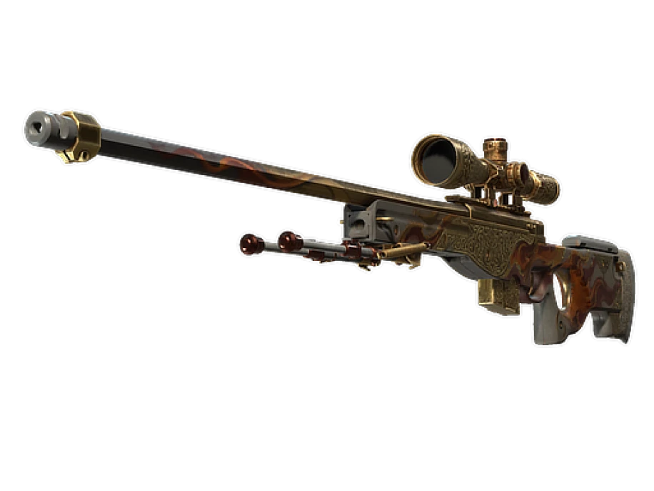 AWP | Sovereign Flame (Well-Worn)