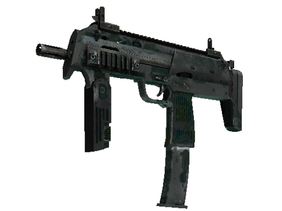 MP7 | Teal Blossom (Battle-Scarred)