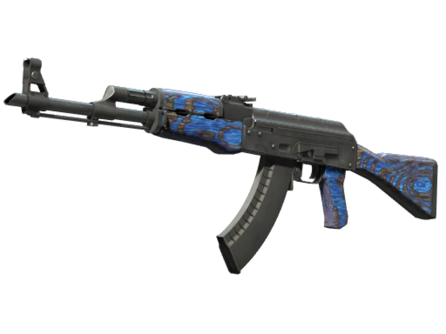 Souvenir AK-47 | Blue Laminate (Field-Tested)