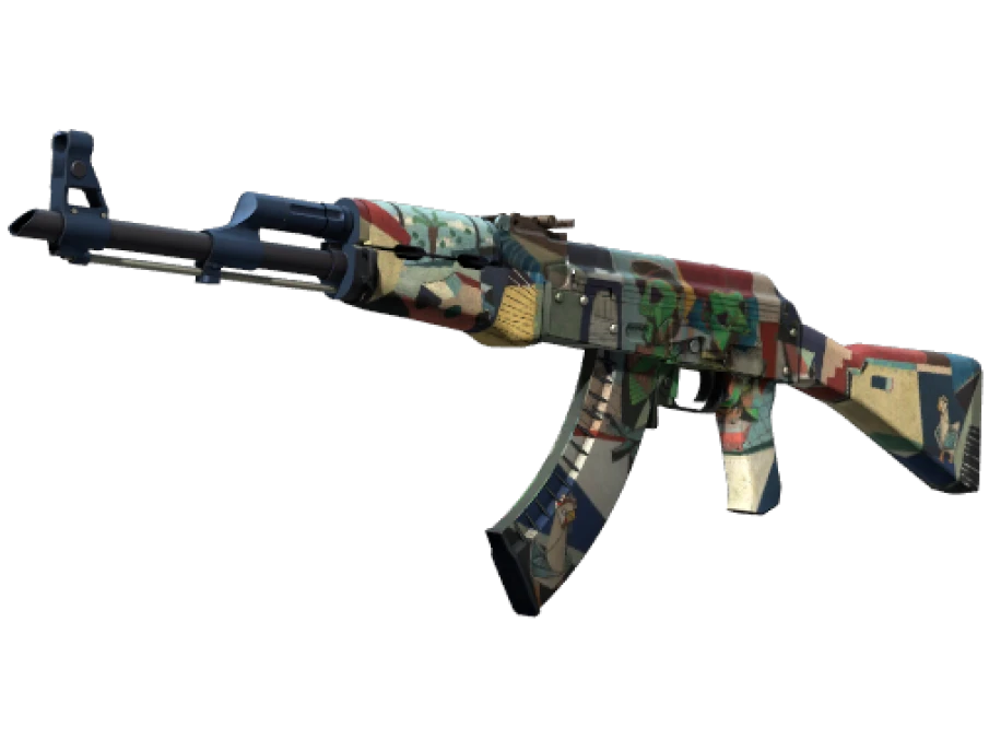 Souvenir AK-47 | Leet Museo (Well-Worn)