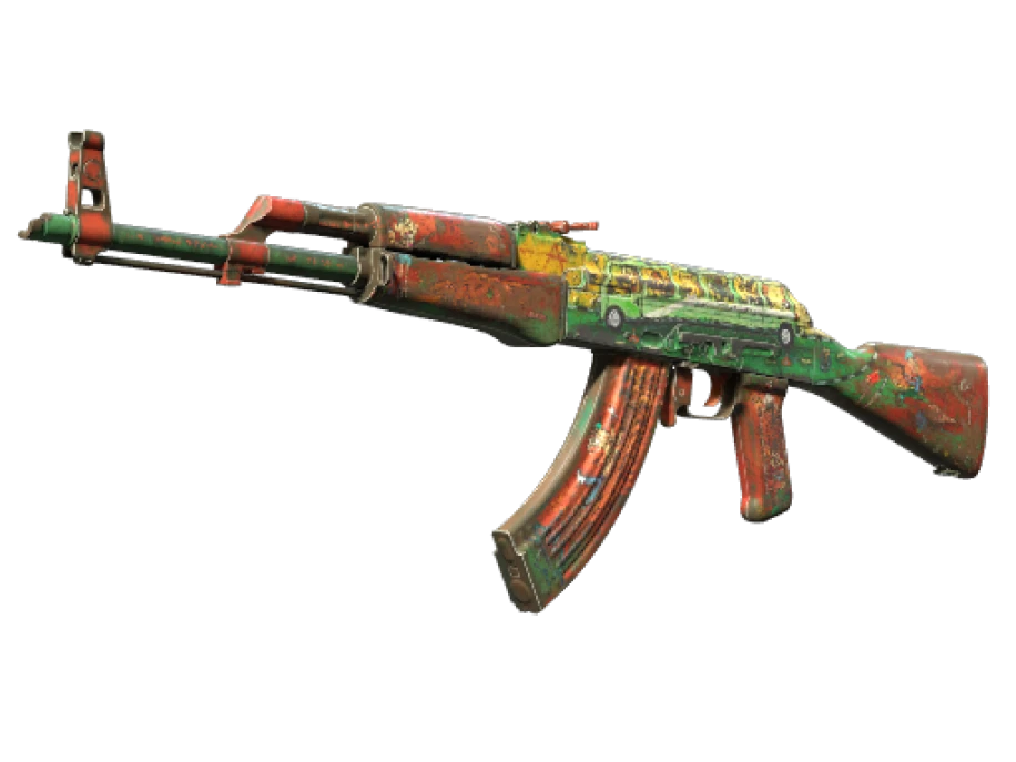 Souvenir AK-47 | The Outsiders (Battle-Scarred)