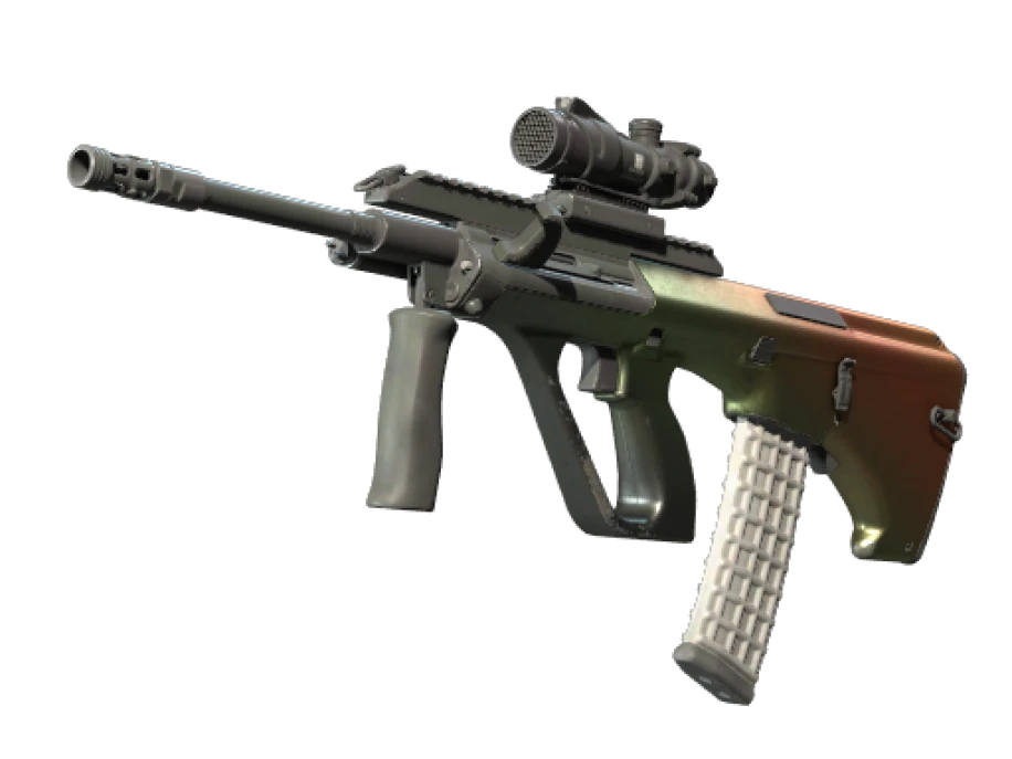 Souvenir AUG | Amber Fade (Field-Tested)
