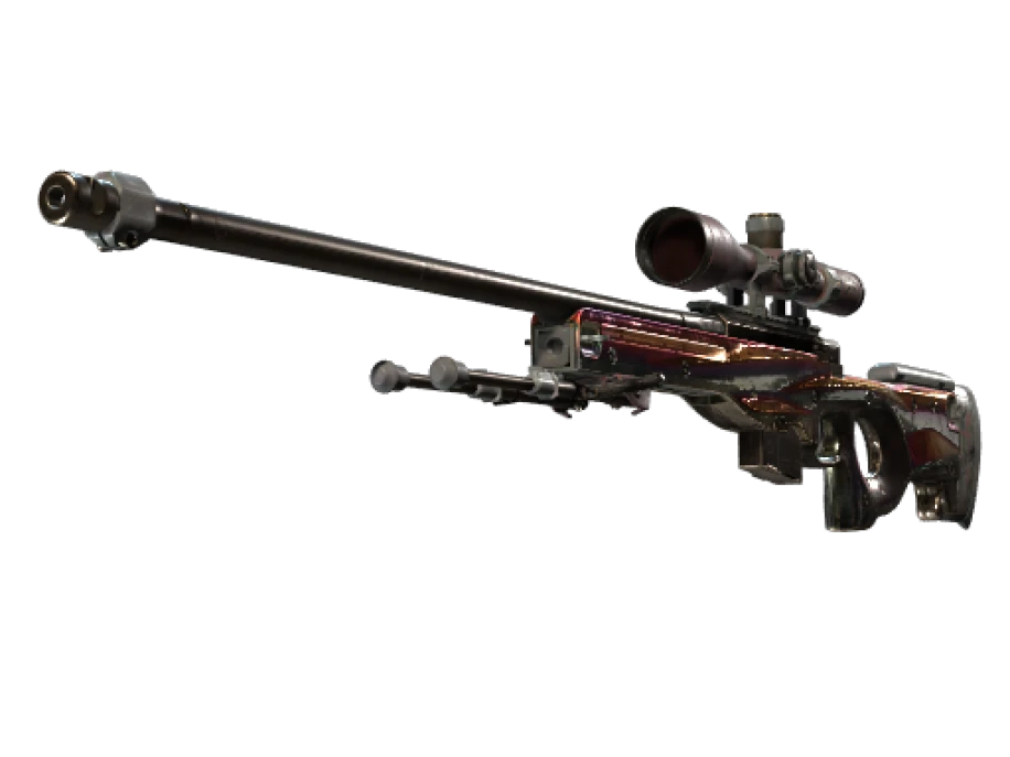 Souvenir AWP | Chrome Cannon (Battle-Scarred)