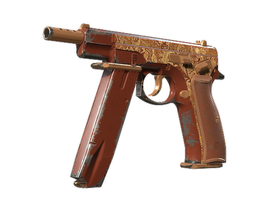 Souvenir CZ75-Auto | Honey Paisley (Field-Tested)